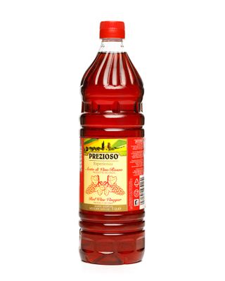 Уксус винный красный Prezioso 6%, 1 л * 12 шт